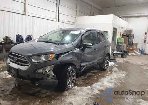 2019 Ford Ecosport Titanium z USA, uszkodzony, nr VIN MAJ6S3KL1KC289698